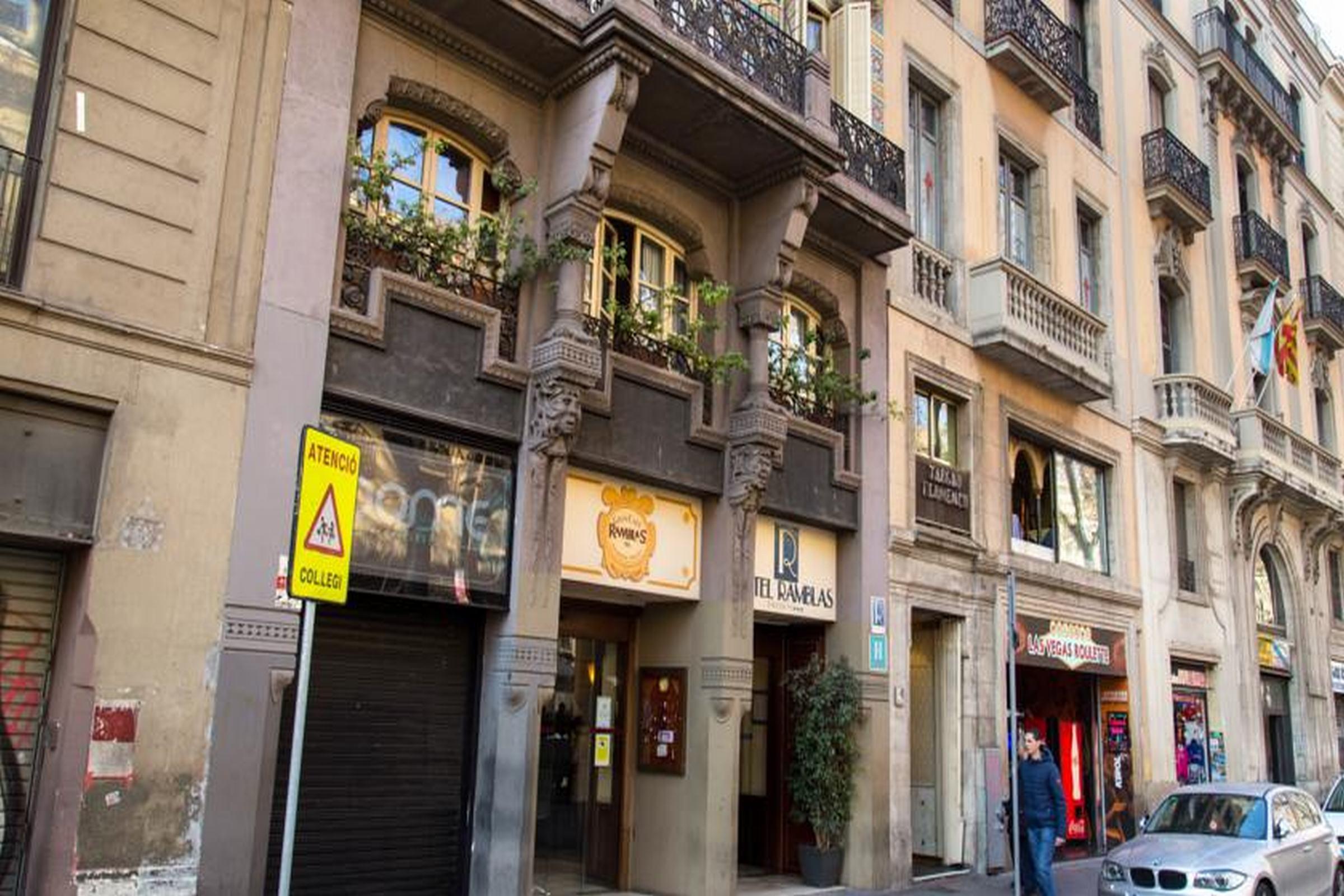 Ramblas Hotel Barcellona Esterno foto