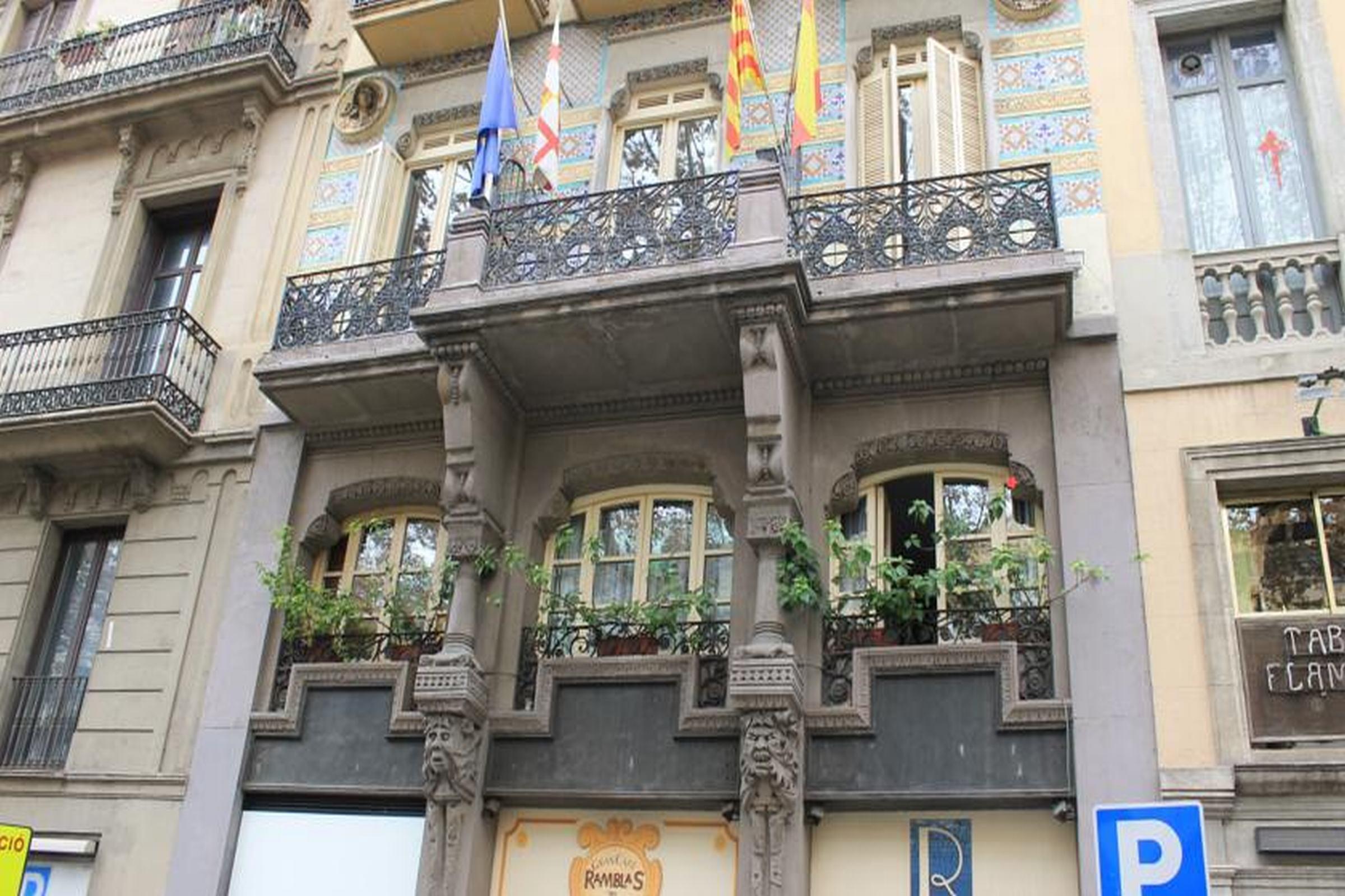 Ramblas Hotel Barcellona Esterno foto