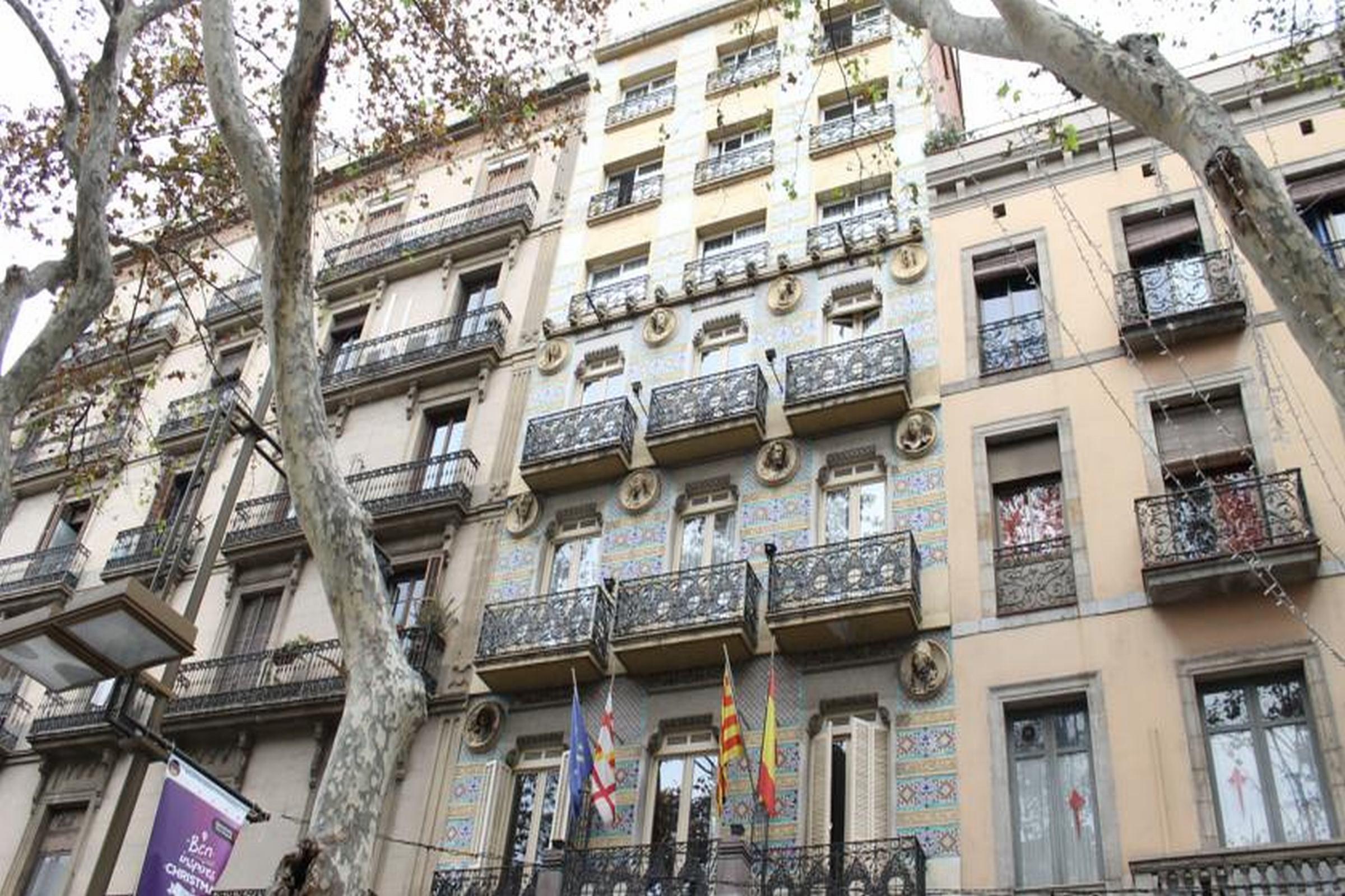 Ramblas Hotel Barcellona Esterno foto