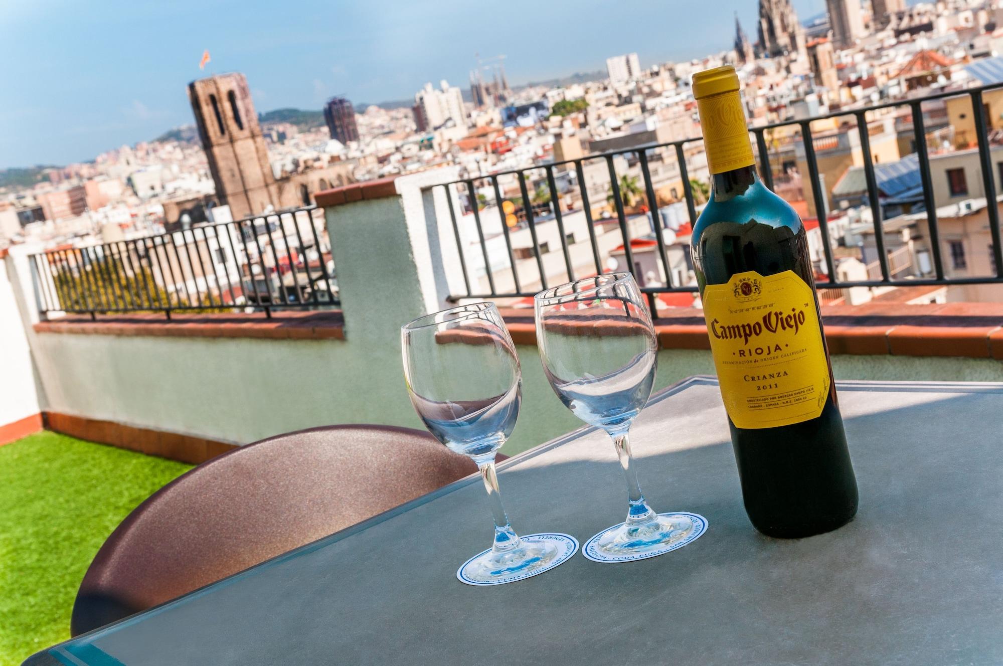 Ramblas Hotel Barcellona Esterno foto