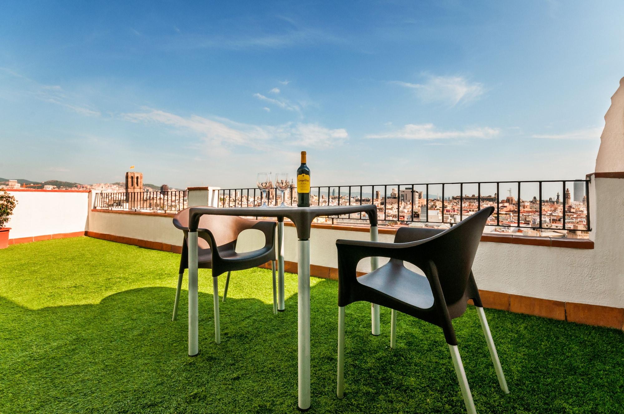 Ramblas Hotel Barcellona Esterno foto