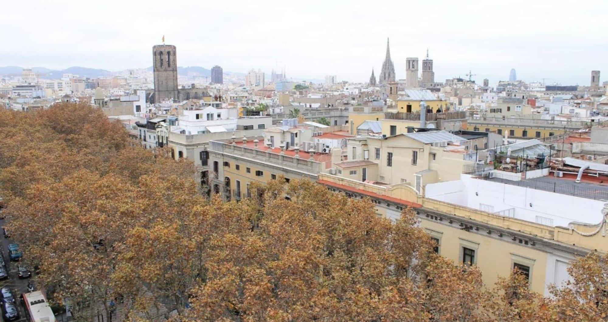 Ramblas Hotel Barcellona Esterno foto