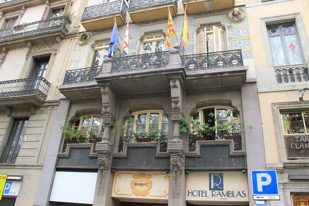 Ramblas Hotel Barcellona Esterno foto