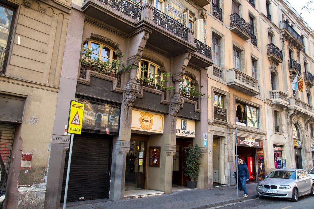 Ramblas Hotel Barcellona Esterno foto