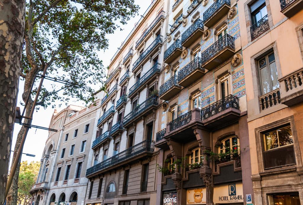 Ramblas Hotel Barcellona Esterno foto